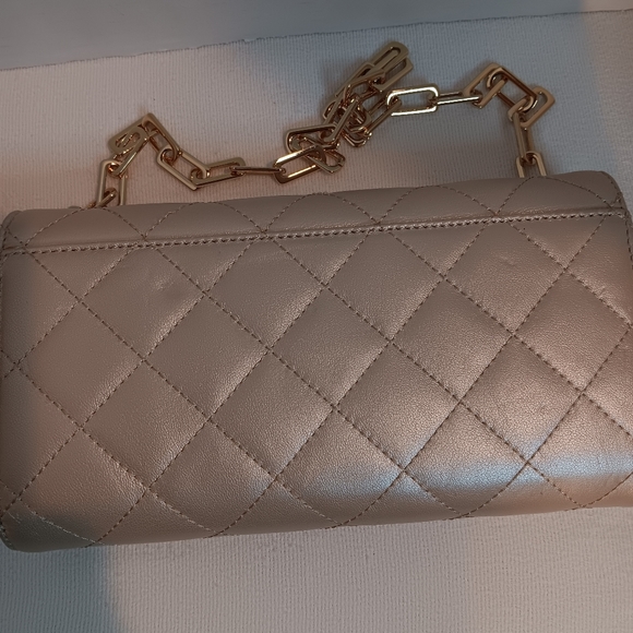 Bebe Clutch/Shoulder Bag in Pale Pink - Picture 9 of 12